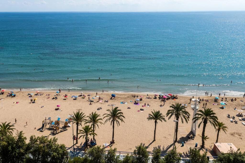 Apartamento Apartamento con vistas al mar primera linea de playa del Postiguet Alicante Exterior foto